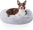 Donut Dog Bed Calming Soft Comfy Anti Anxiety Plush Dog Bed