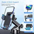Universal Car Phone Holder – Windscreen, Dashboard & Air Vent Mount