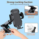 Universal Car Phone Holder – Windscreen, Dashboard & Air Vent Mount