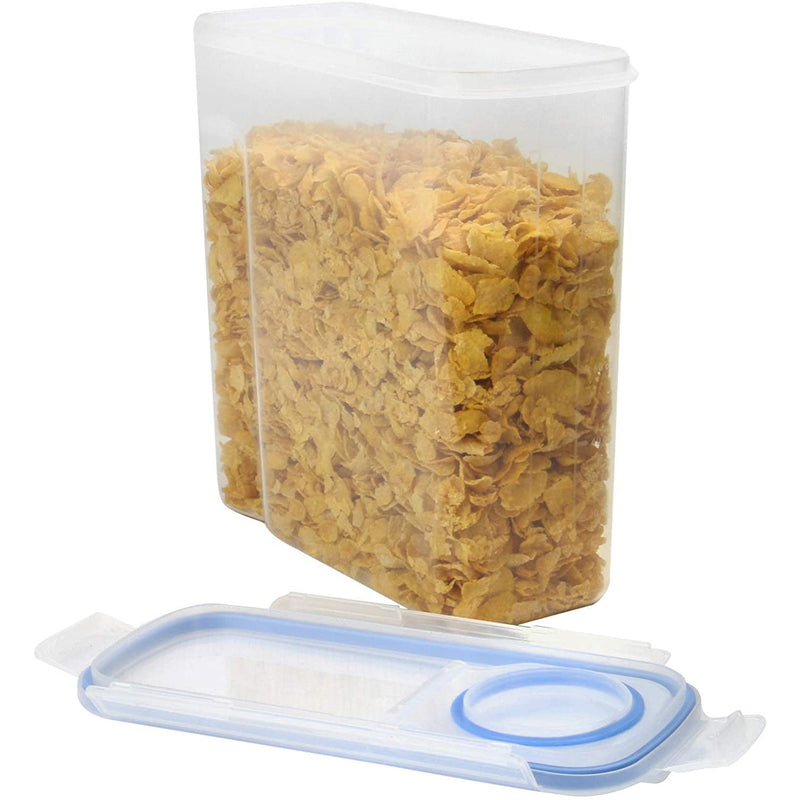 Cardys Cereal Containers Set of 4 Airtight Kitchen Food Storage Pantry Organiser