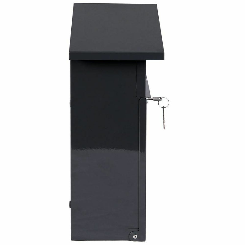 Wall Mounted Letter Box with Key Lock