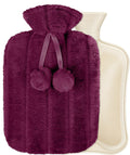 Hot Water Bottle with Soft Cosy Cover