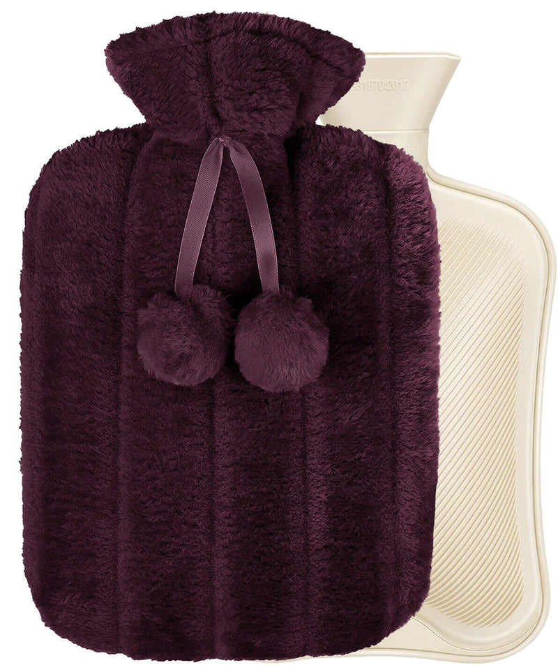 Hot Water Bottle with Soft Cosy Cover