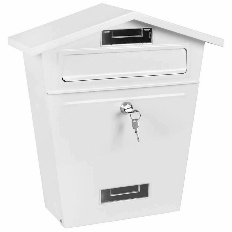 Wall Mounted Letter Box with Key Lock