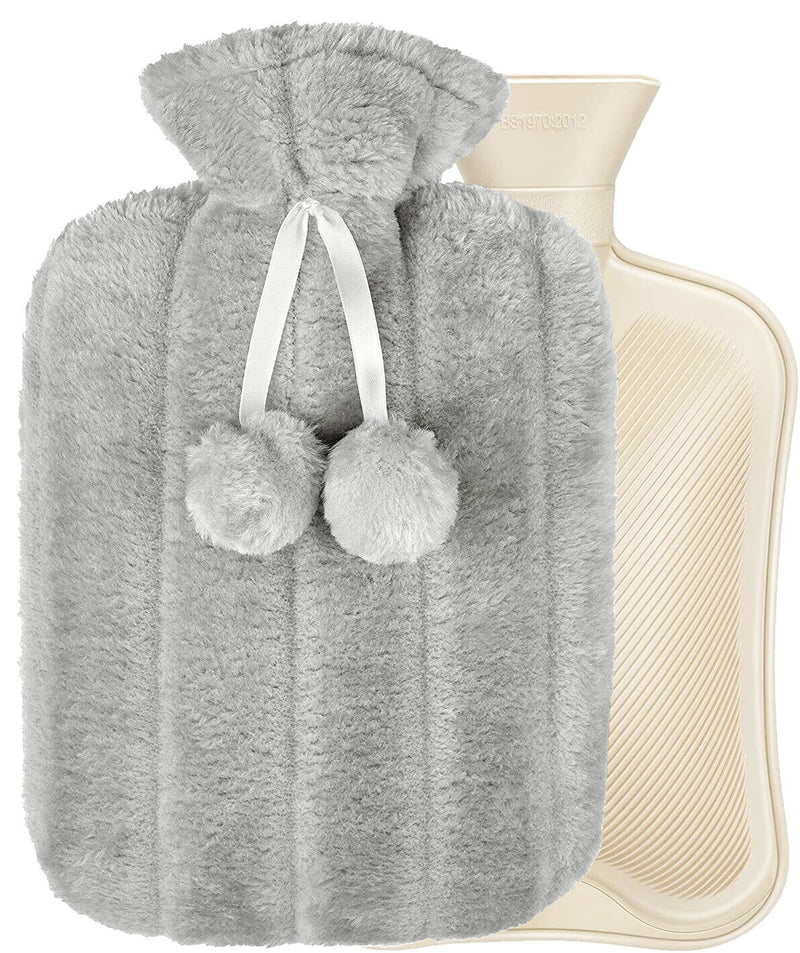 Hot Water Bottle with Soft Cosy Cover