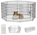 Dog Pen Puppy Pet Playpen Outdoor Run Foldable Animal Enclosure