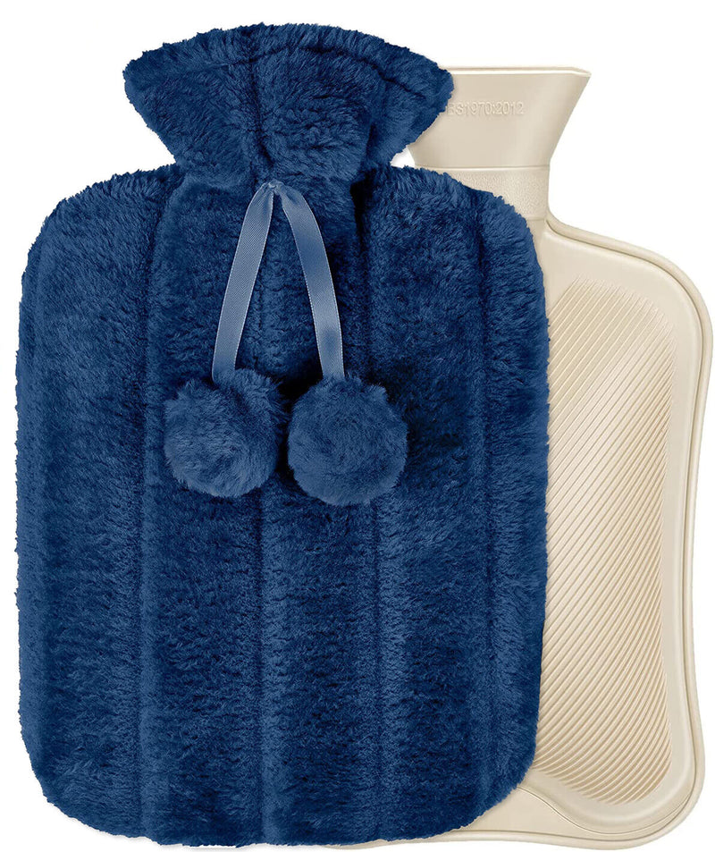 Hot Water Bottle with Soft Cosy Cover