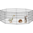 Dog Pen Puppy Pet Playpen Outdoor Run Foldable Animal Enclosure